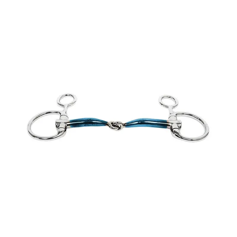 Mors 2 anneaux pour cheval Trust Sweet Iron Jointed 12