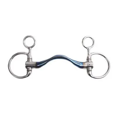 Mors 2 anneaux pour cheval Trust Sweet Iron Medium