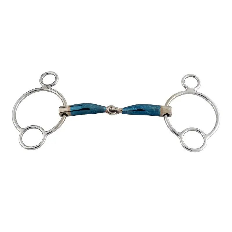 Mors pessoa pour cheval Trust Sweet Iron 2,5 Ring Locked 16