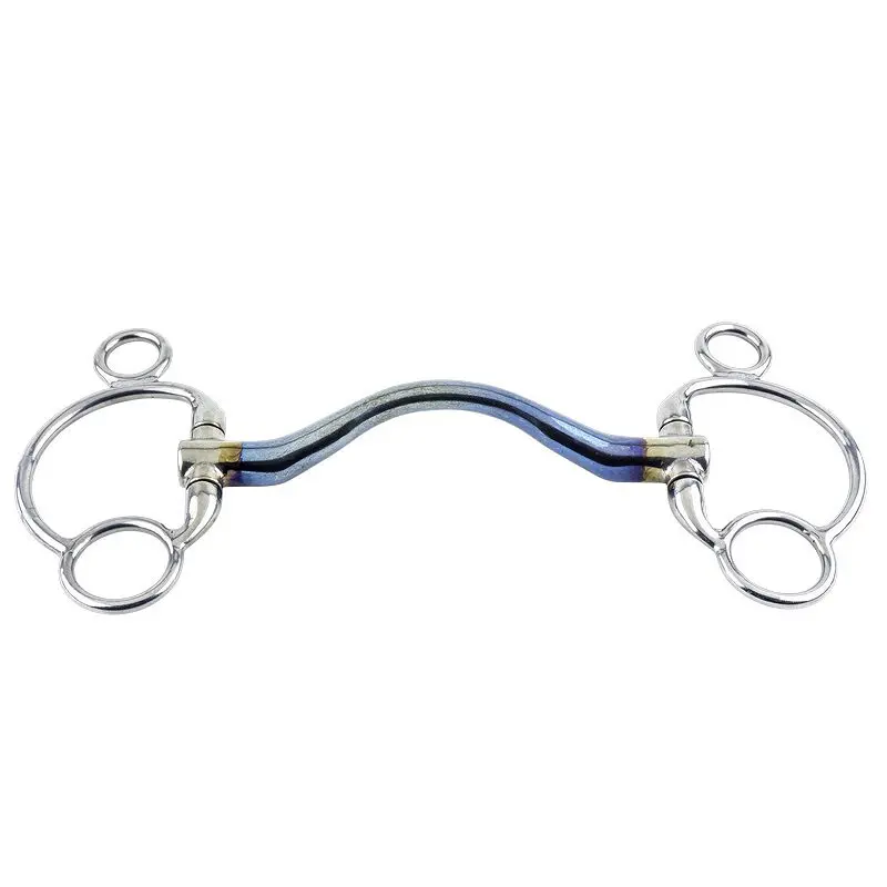 Mors pessoa pour cheval Trust Sweet Iron 2,5 Eggbutt Medium Port 16
