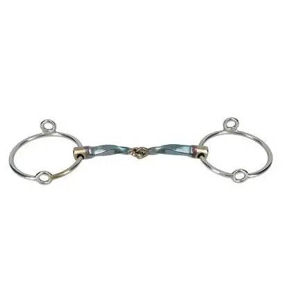Mors simple pour cheval Trust Sweet Iron Slow twist locked