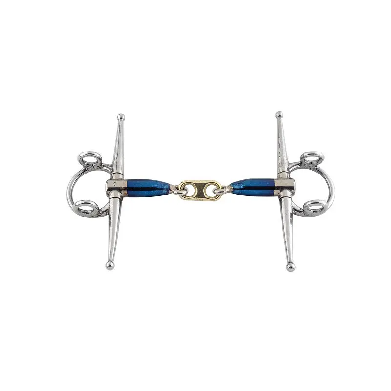 Mors à aiguille pour cheval Trust Sweet Iron Full Cheek Gag Dr.Bristol 16