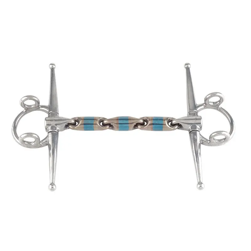 Mors à aiguille pour cheval Trust Sweet Iron Full Cheek Gag Waterford 16