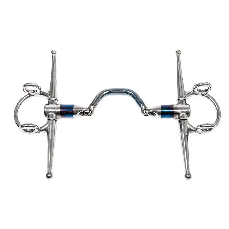 Mors à aiguille pour cheval Trust Sweet Iron Full Cheek Gag Wideport Segundo 16