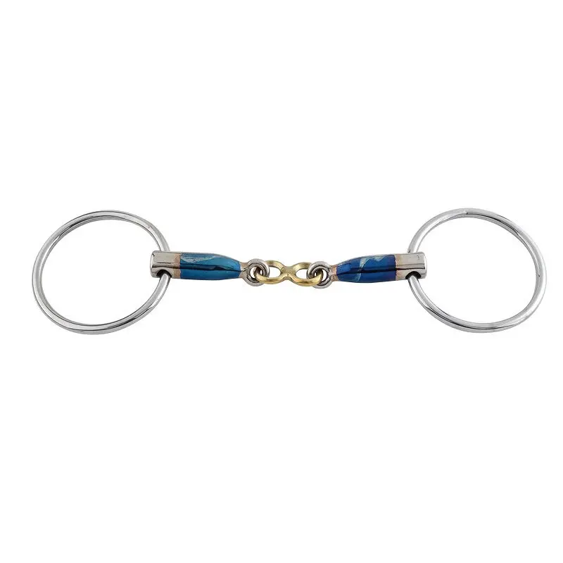 Mors double brisures pour cheval Trust Sweet Iron French link