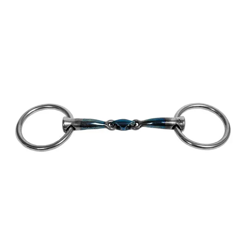 Mors olive pour poney Trust Sweet Iron Loose Ring Eliptical