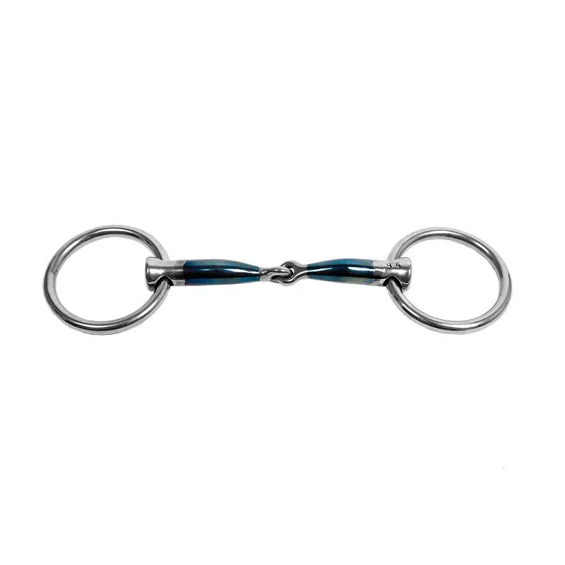 Mors olive pour poney Trust Sweet Iron Loose Ring Jointed
