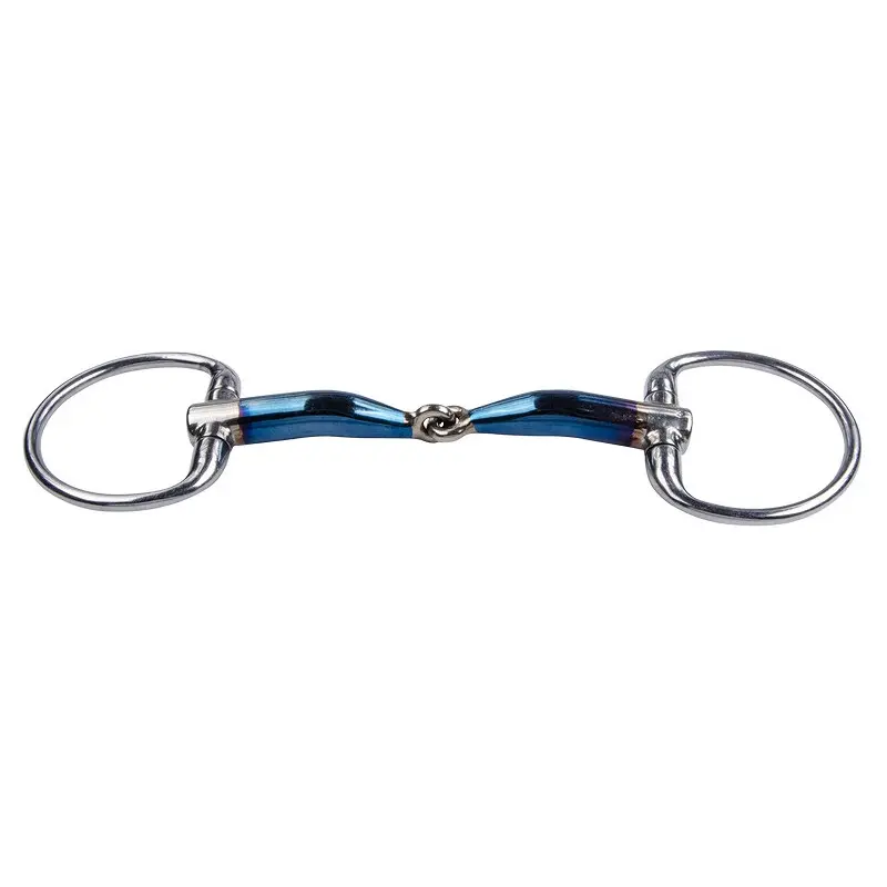 Olijfbit voor paarden Trust Sweet Iron Eggbutt Jointed 16