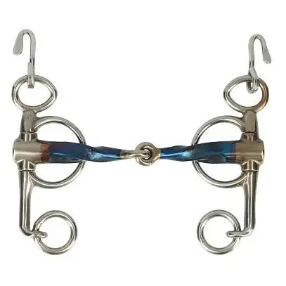 Pelham pour cheval Trust Sweet Iron Baby Slow Twist Jointed