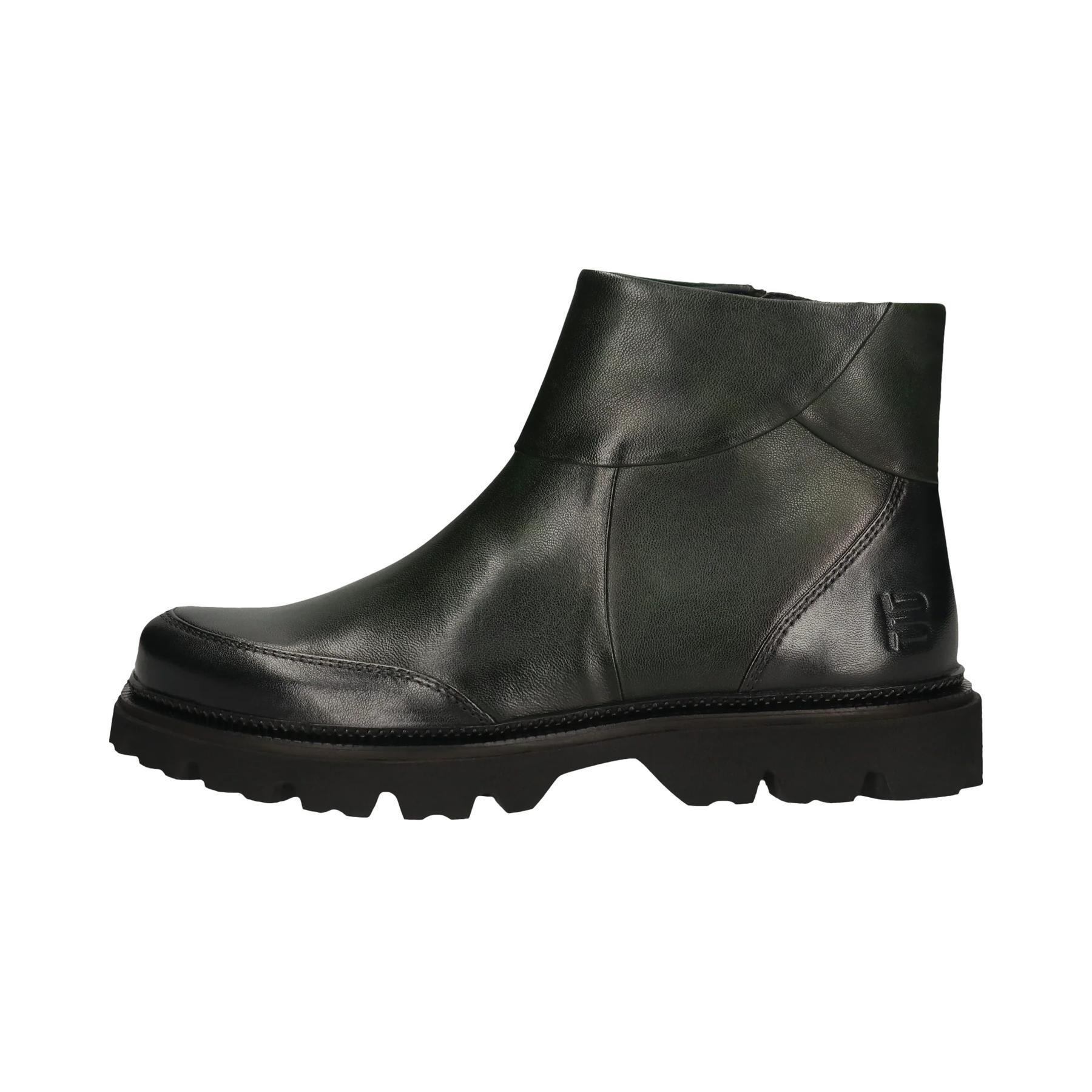 4069545046863 - Damen Premium Nappa Leder Stiefeletten mit Reißverschluss TTBagatt