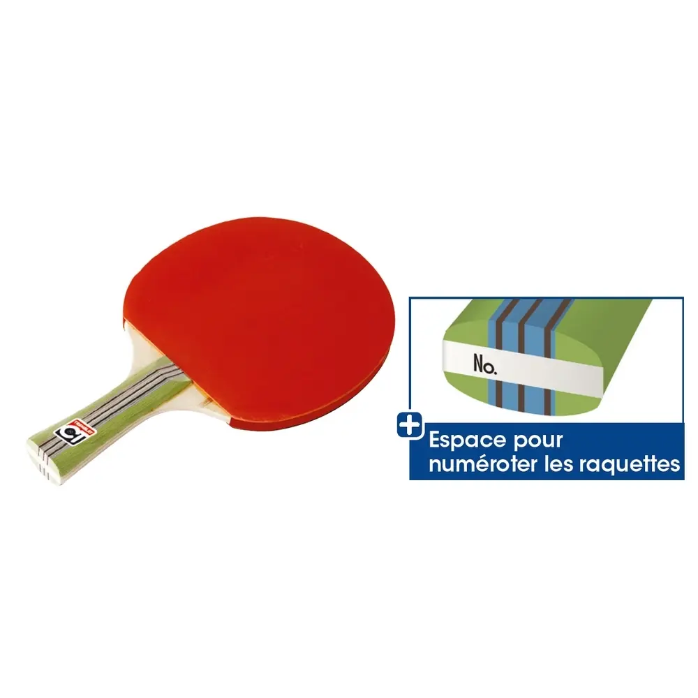 Schläger Tischtennis Einweihung Tremblay College
