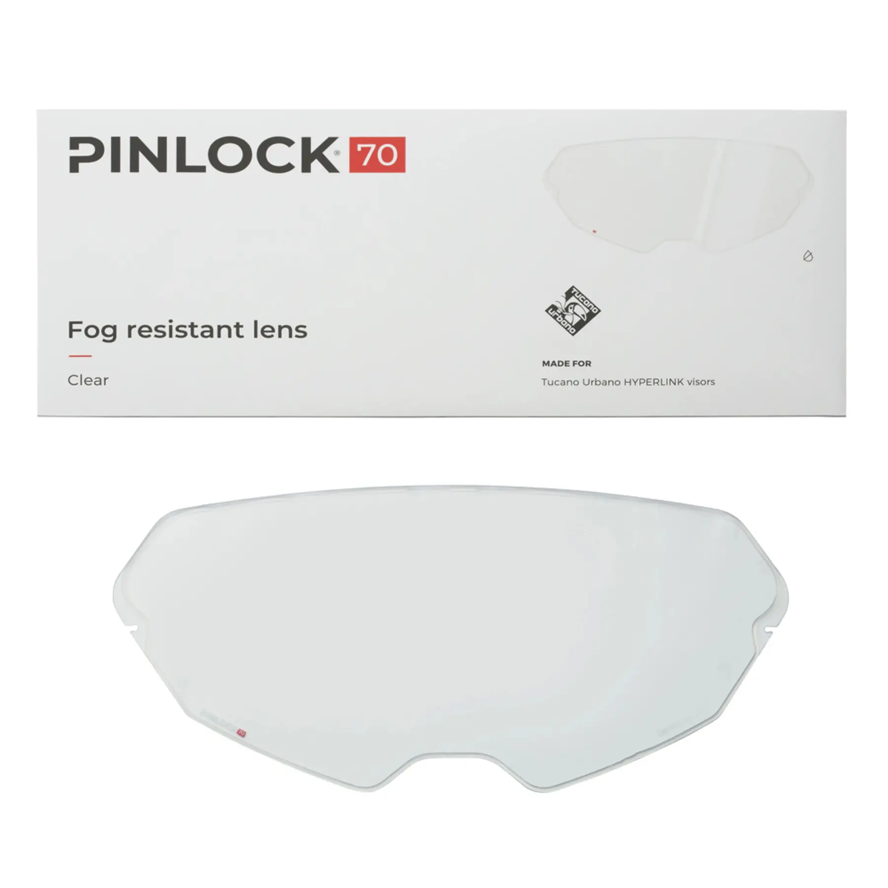 Visier Motorradhelm Tucano Urbano Pinlock® Hyperlink
