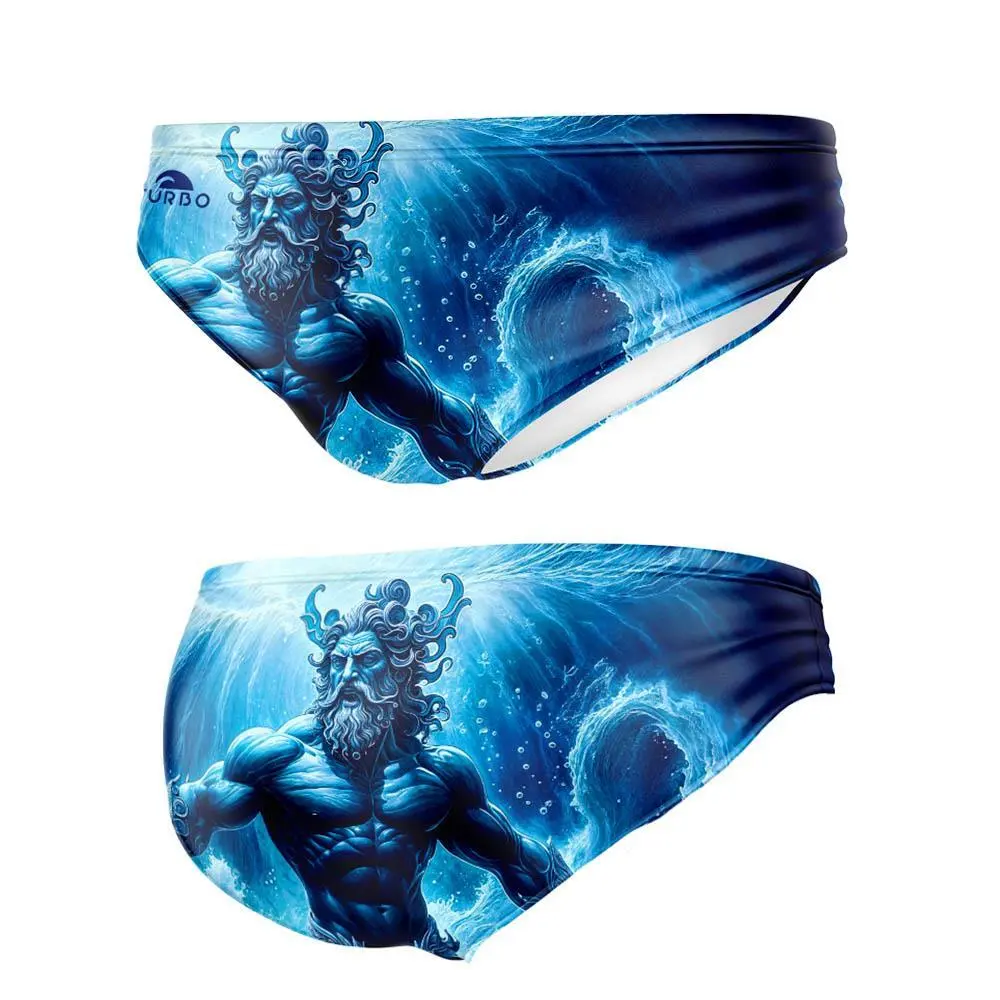 Turbo Poseidon God Wp Zwemslip Blauw L Man