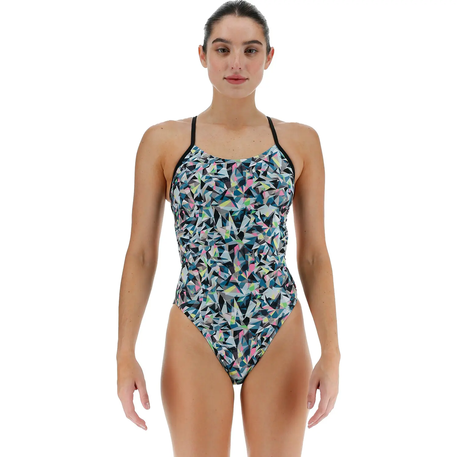 Badeanzug, Damen TYR Cutout Prsmbrk