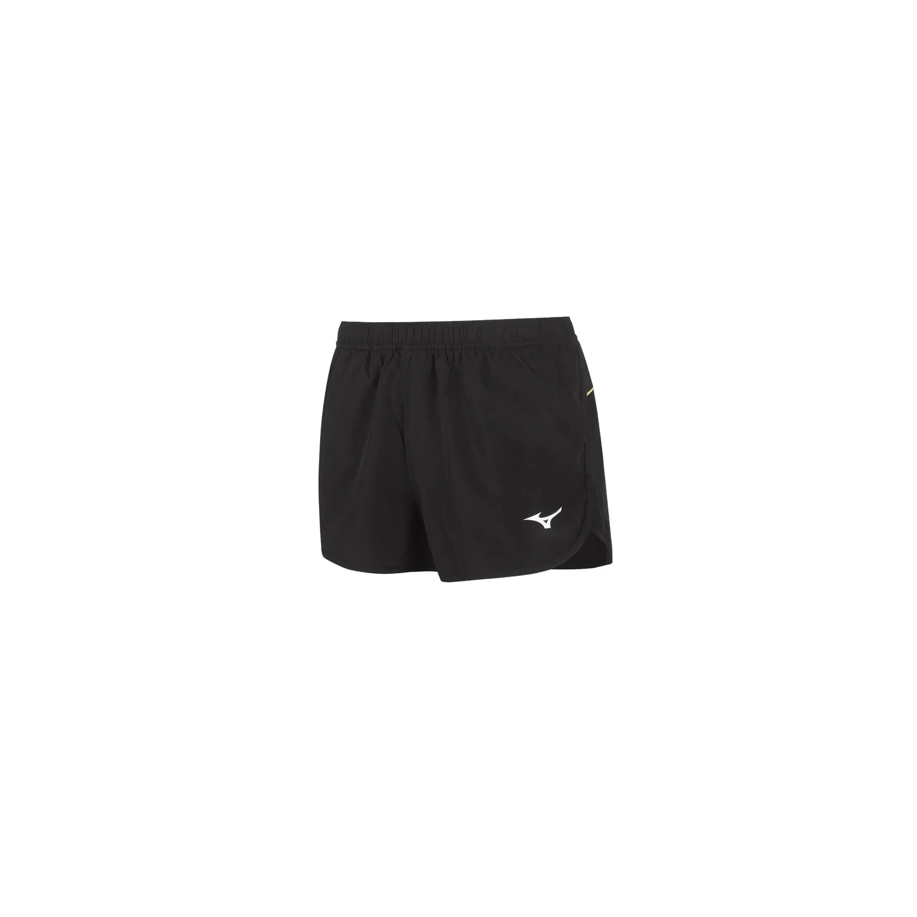 Mizuno Femme Short premium JPN split, Noir, Taille L