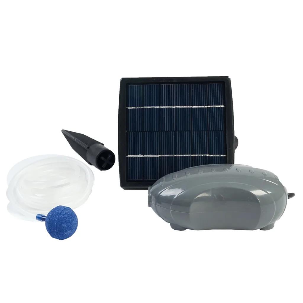 8711465513746 - Air Solar Outdoor - Belüftungspumpe 1x Luftschlauch 2m 1x Belüfterstein Inkl