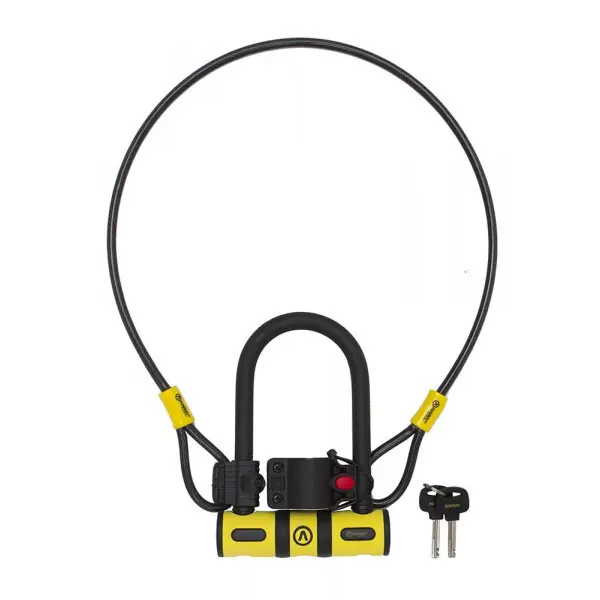 U-Schloss + Kabel Auvray Bike U 82X147 C. 100 D8