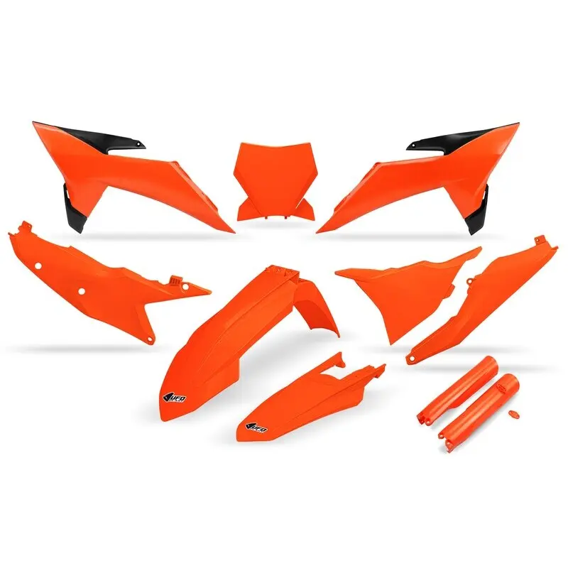 Komplettes Motorrad-Dekorationskit mit Gabelschutz UFO KTM 250 SX