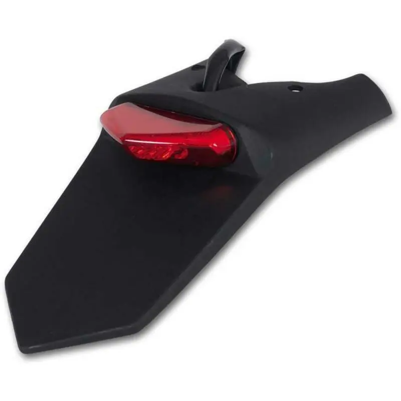 Motorradkennzeichenhalter mit LED-Licht UFO