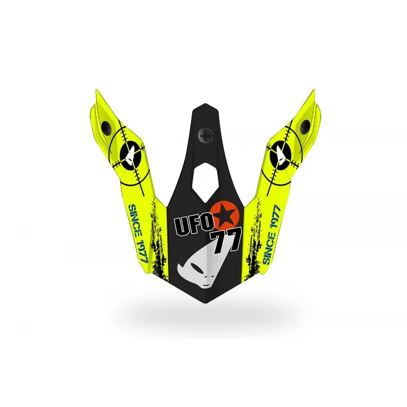 Visier Motocross-Helm UFO Bomber