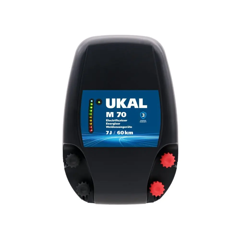 Comparer les prix de Accessoire pour clôture poste secteur Ukal M70