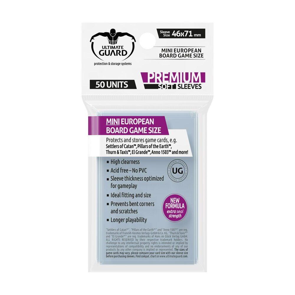 4260250075227 - Mappe Europäische Brettspiele Kleinformat Premium Soft Sleeves (x50)