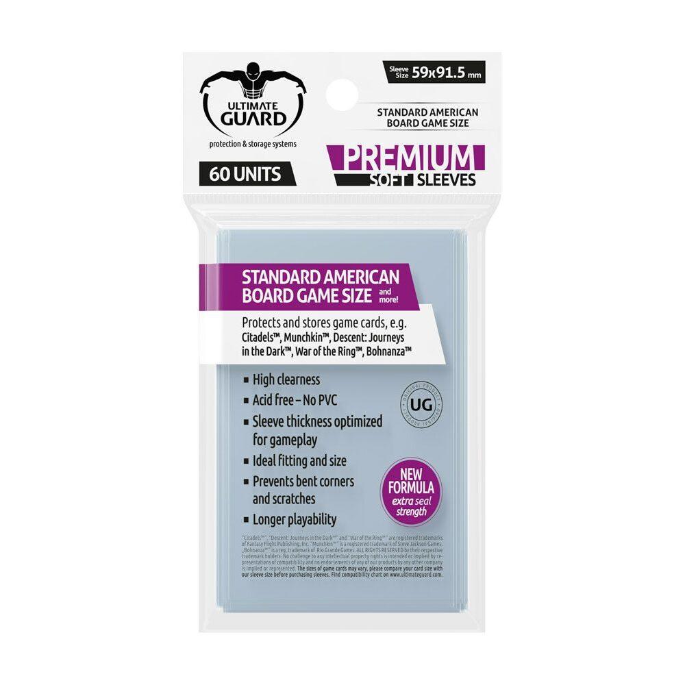 4260250075241 - Mappe Amerikanische Brettspiele Standard Premium Soft Sleeves (x60)