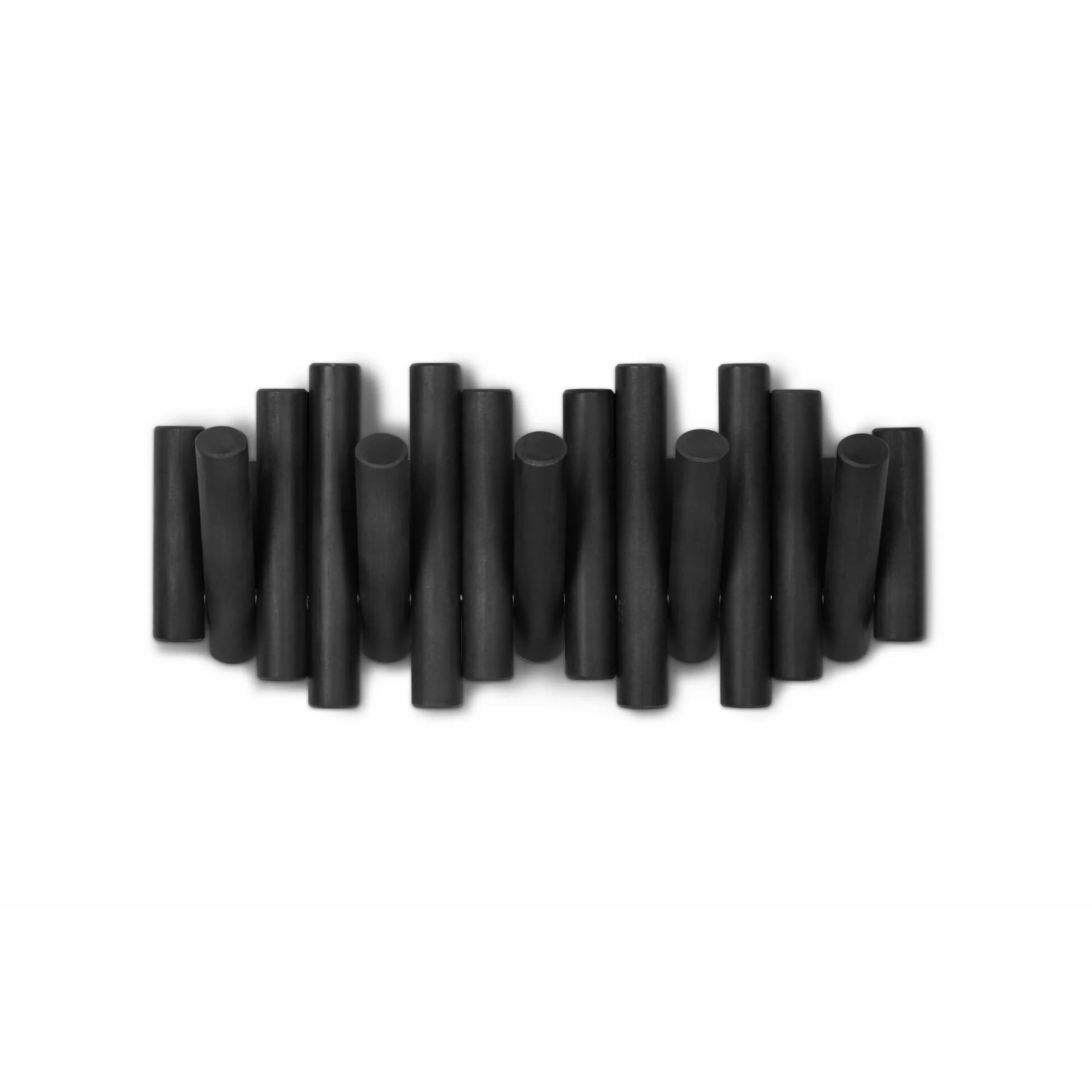 0028295372497 - Umbra Picket mit 5 Garderobenhaken schwarz 1011471-040 Garderobenleiste Wandhaken Kleiderhaken