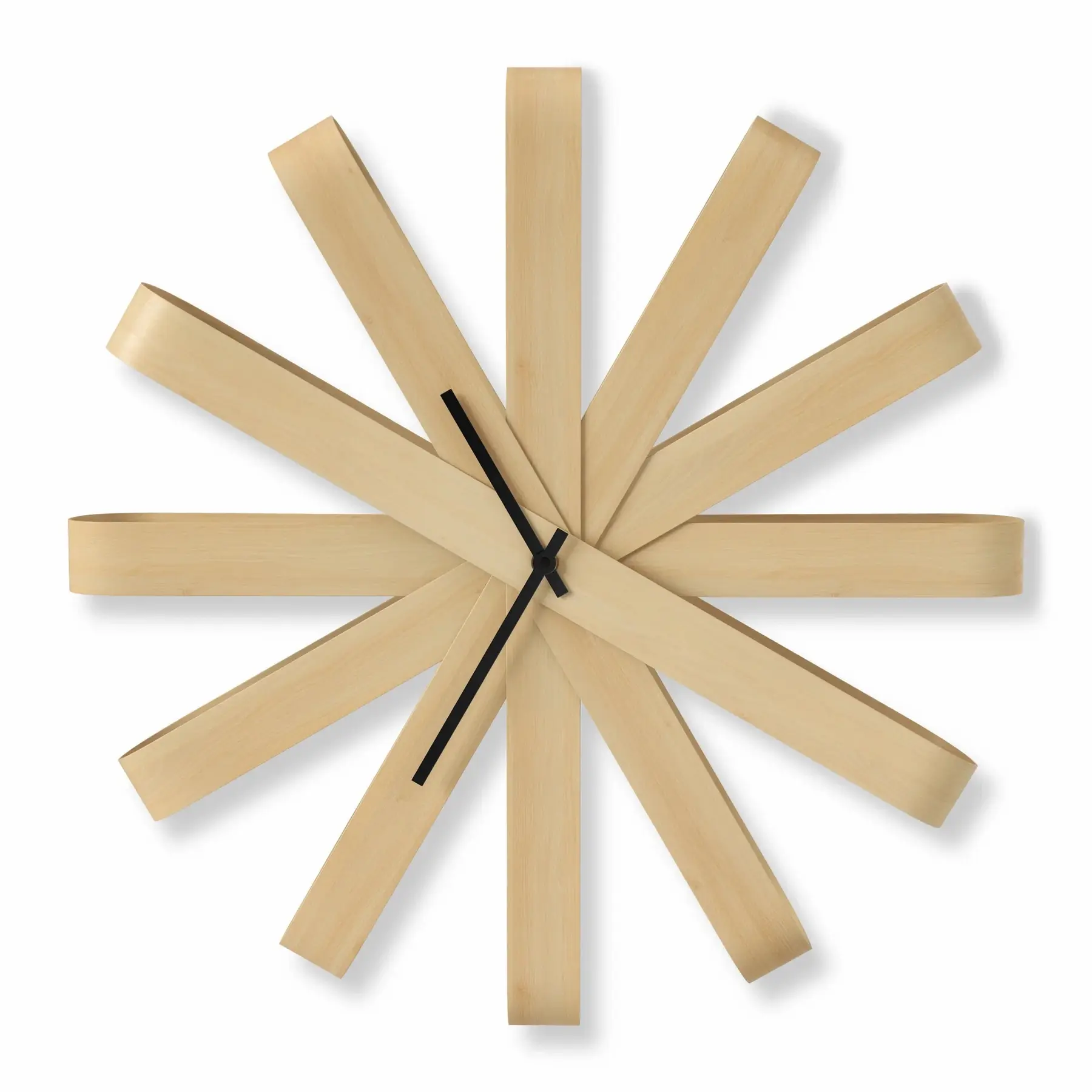 0028295433419 - Wanduhr aus Holz Ribbon