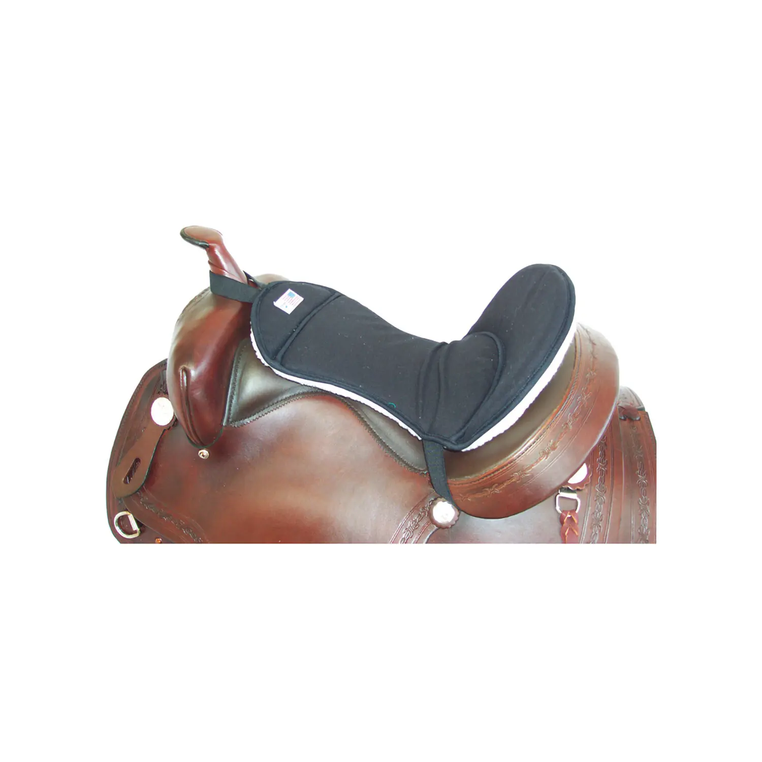 Meilleurs prix pour Housse de selle pour cheval rembourrée synthétique Umbria Equitazione Western