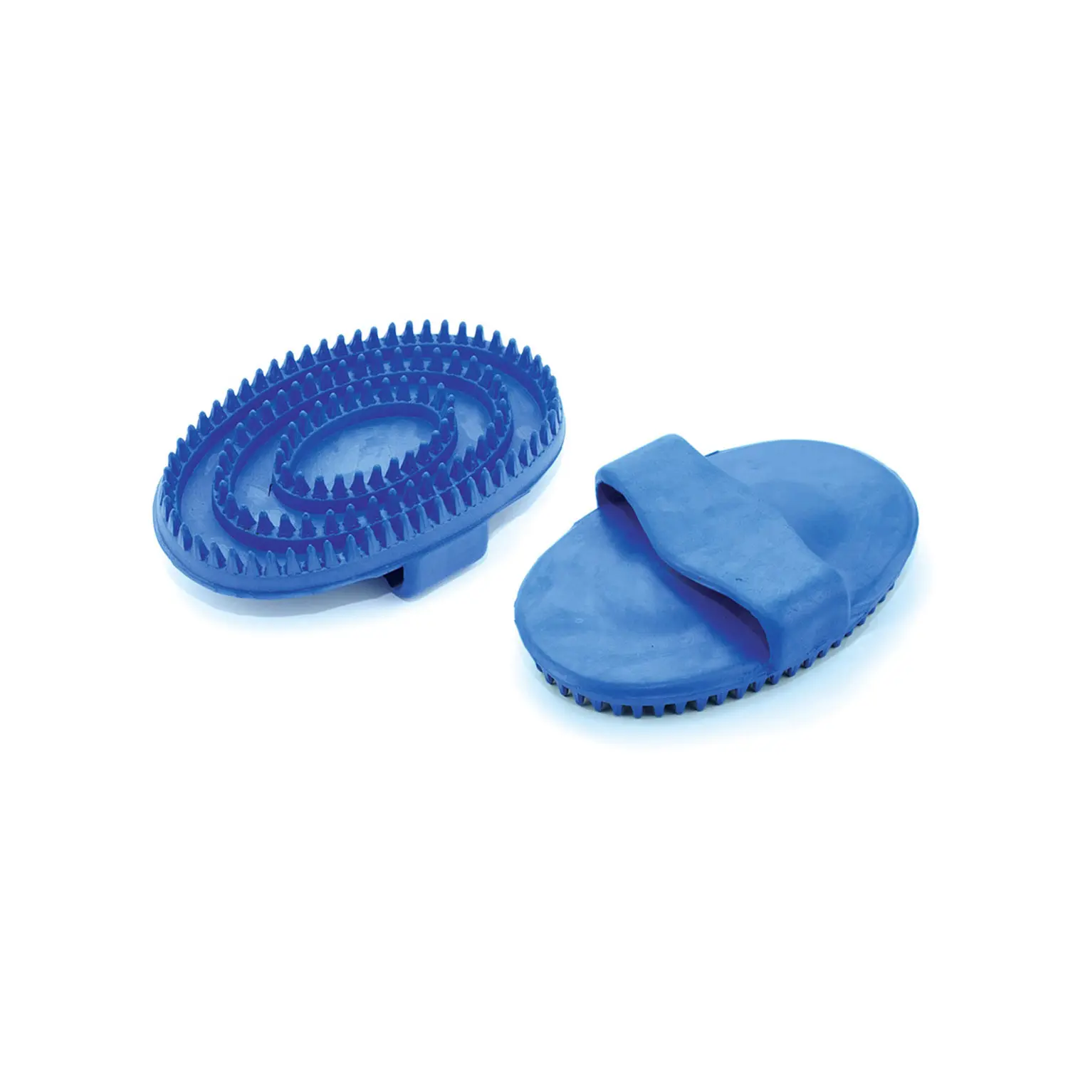 Umbria Equitazione Bleu Rubber Curry Comb For Horse