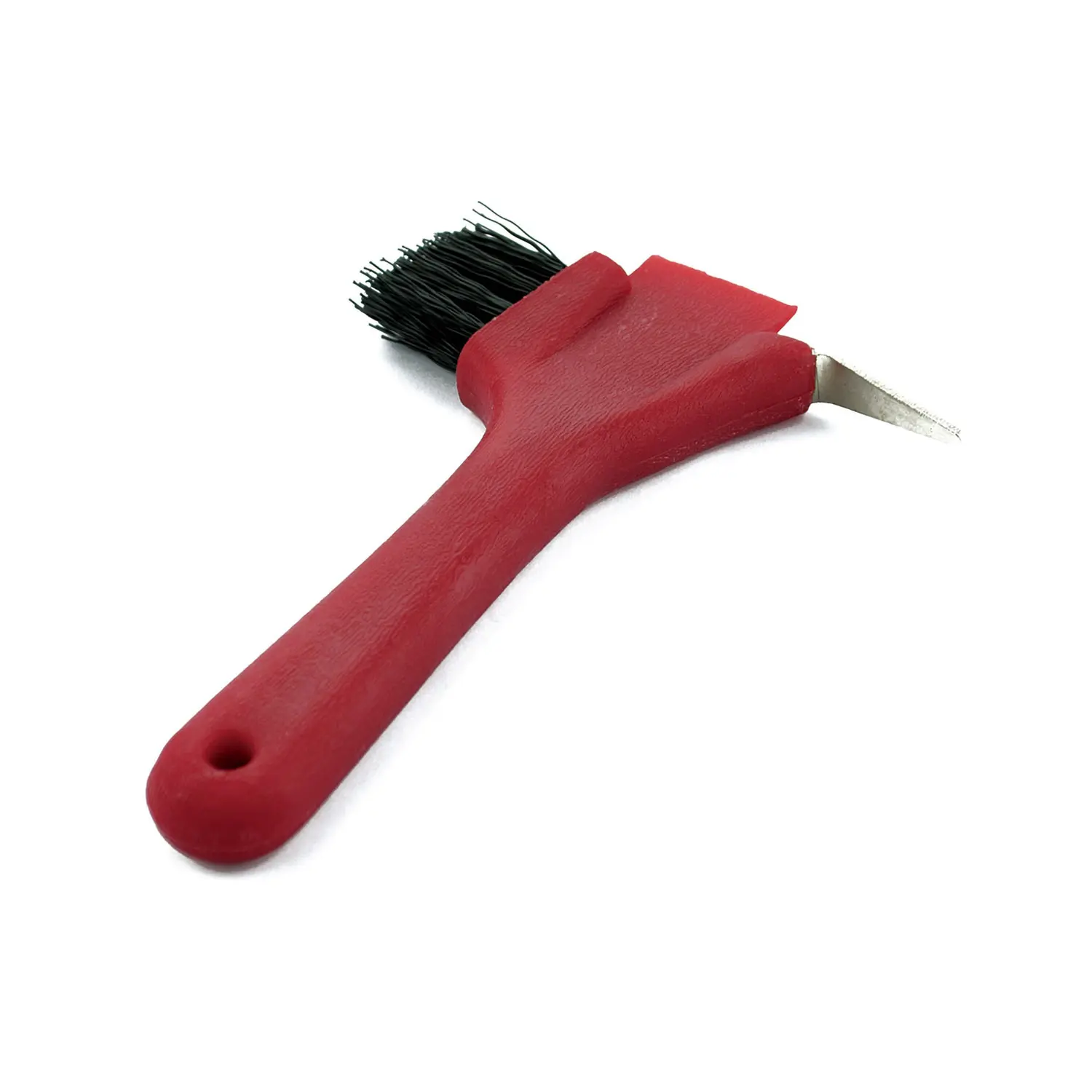 Meilleurs prix pour Cure-sabot pour cheval avec brosse à dents et spatule Umbria Equitazione