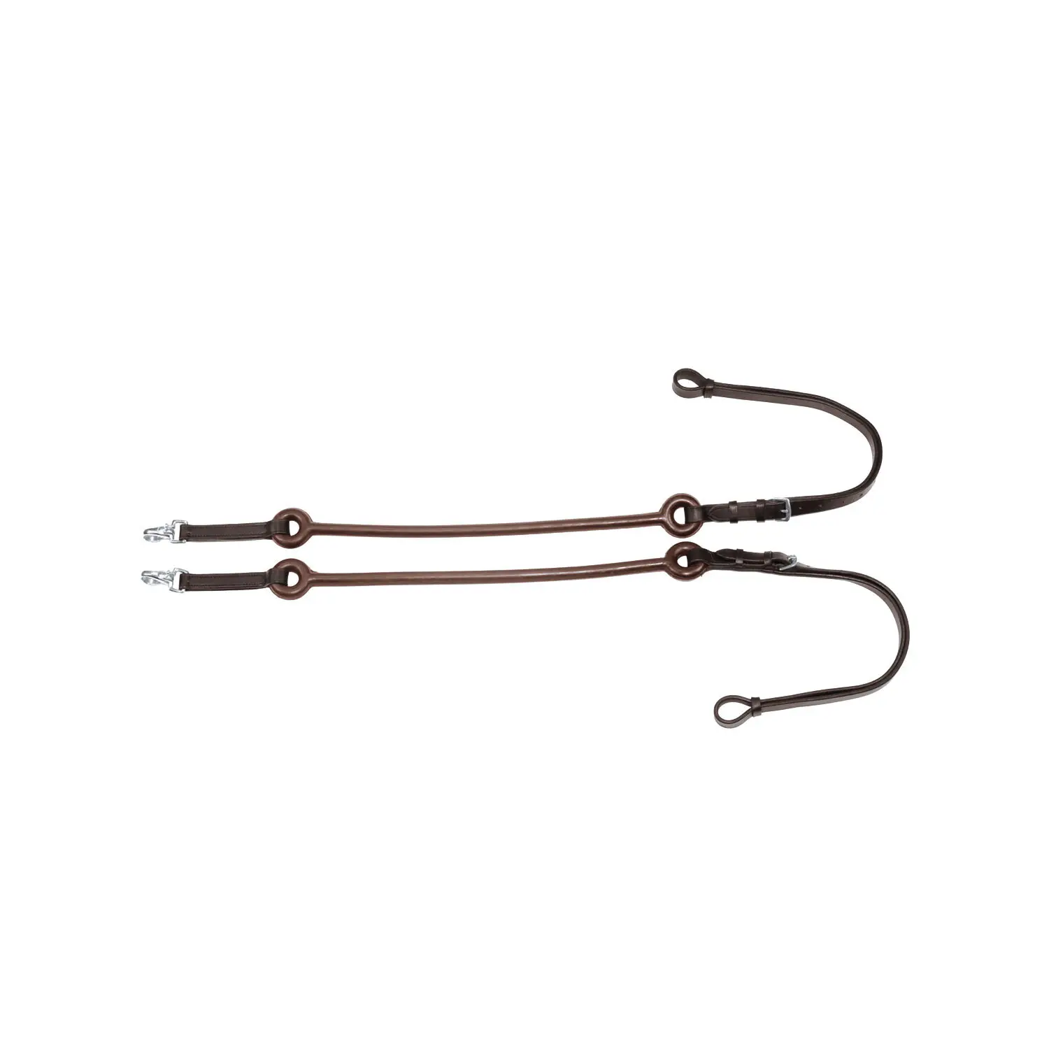 Comparer les prix de Rênes pour cheval élastiques en cuir Umbria Equitazione