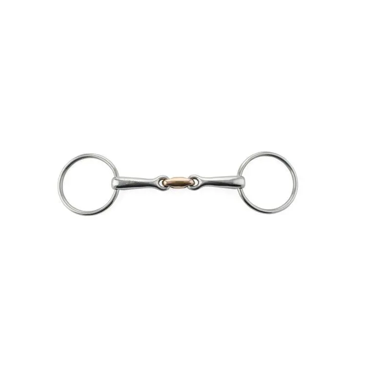 Meilleurs prix pour Mors double brisures pour cheval Umbria Equitazione French Solid SS
