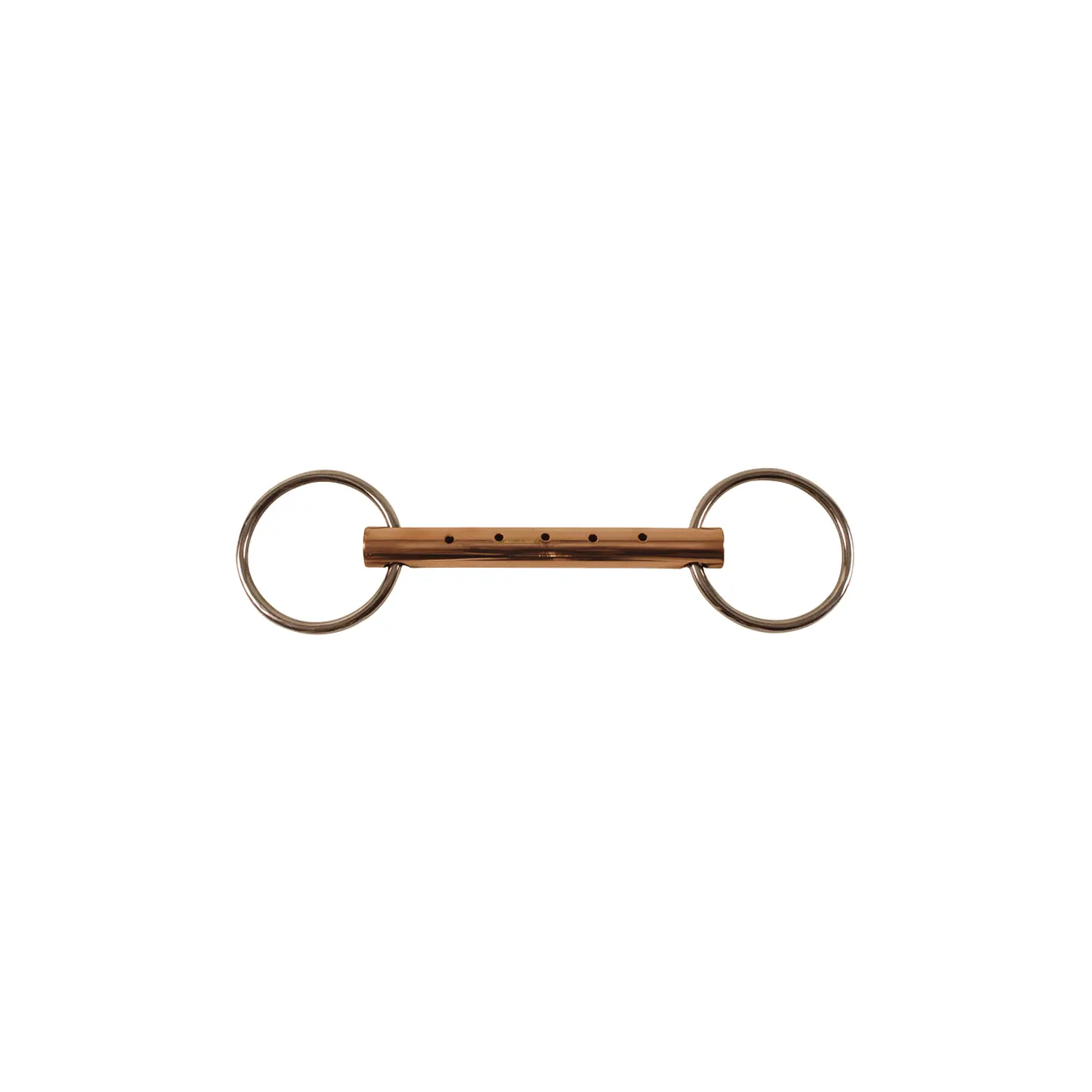 Meilleurs prix pour Mors 2 anneaux pour cheval à flûte en cuivre Umbria Equitazione