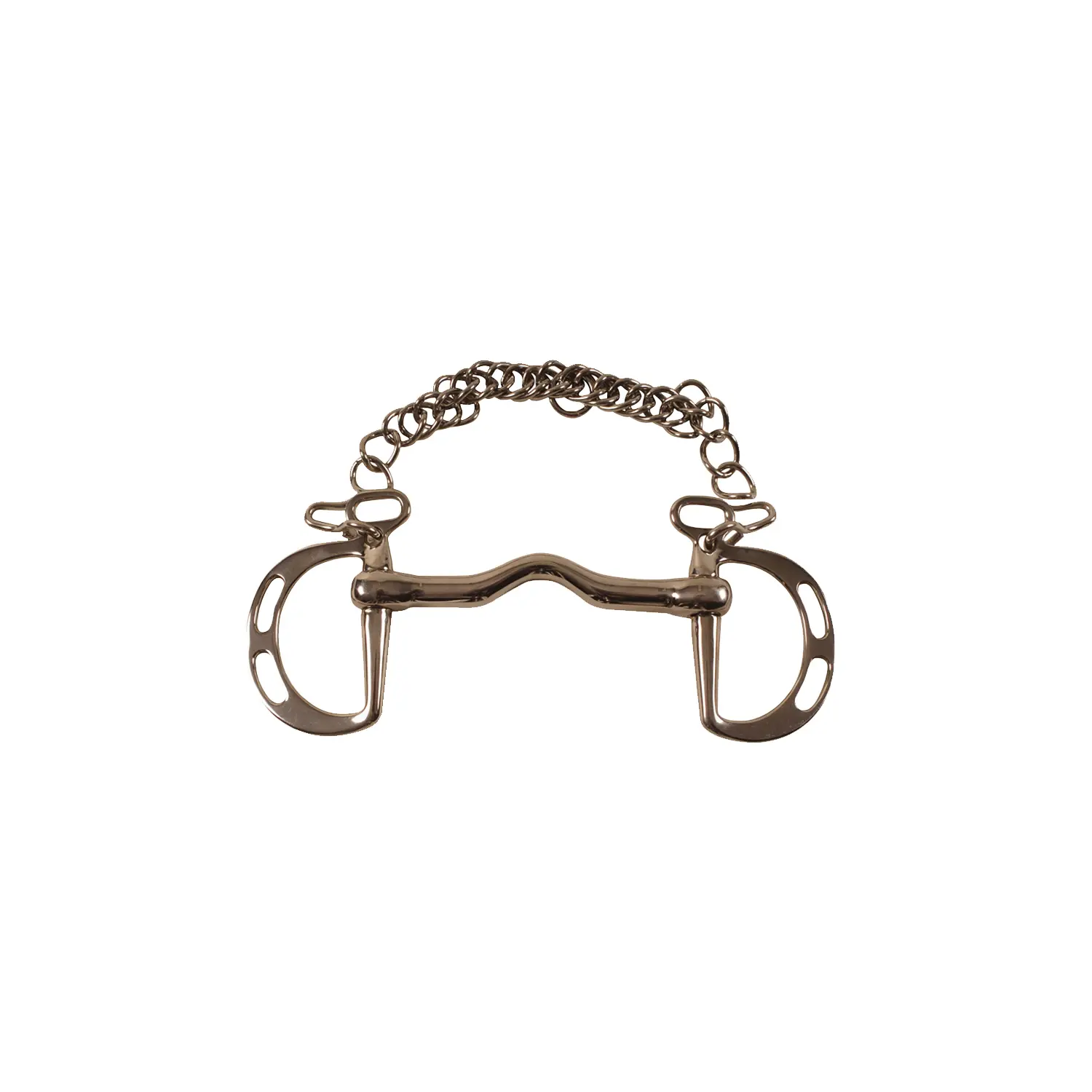 Mors spagnolo per cavallo non articolato Umbria Equitazione SS Uxeter