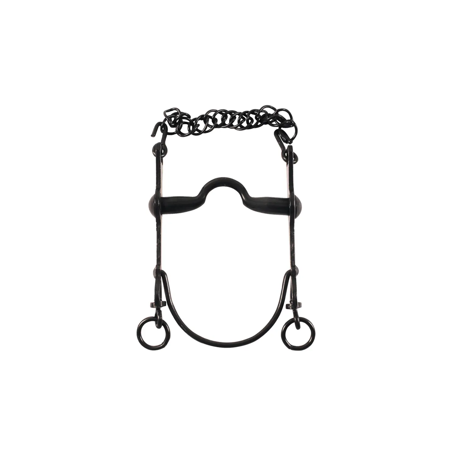 Mors espagnol pour cheval avec joues fixes Umbria Equitazione