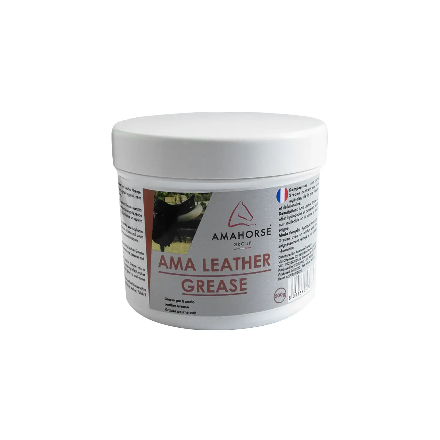 Umbria Equitazione Blanc Riding Leather Grease Ama