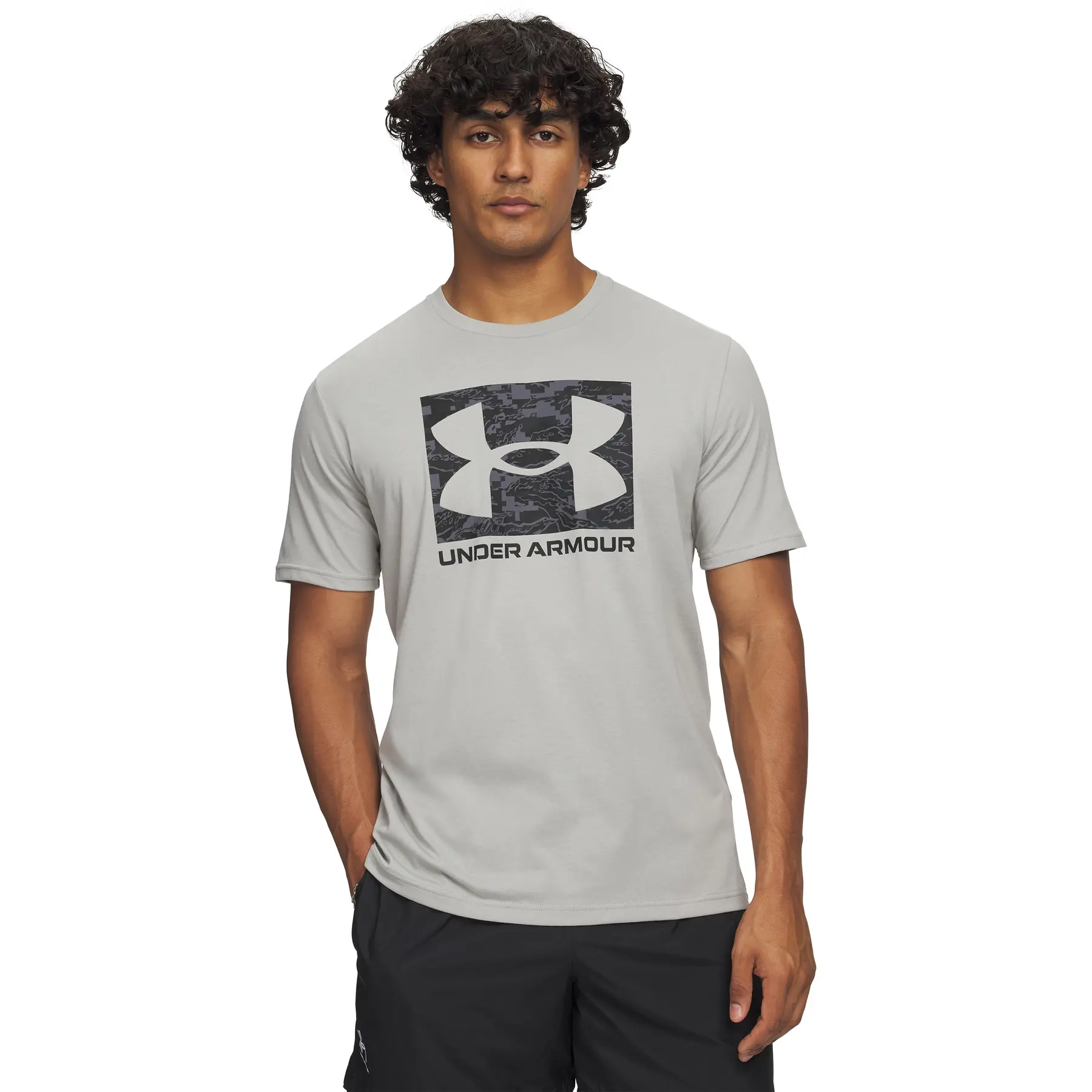 Trikot Boxed Logo - Gris - male - Size: L