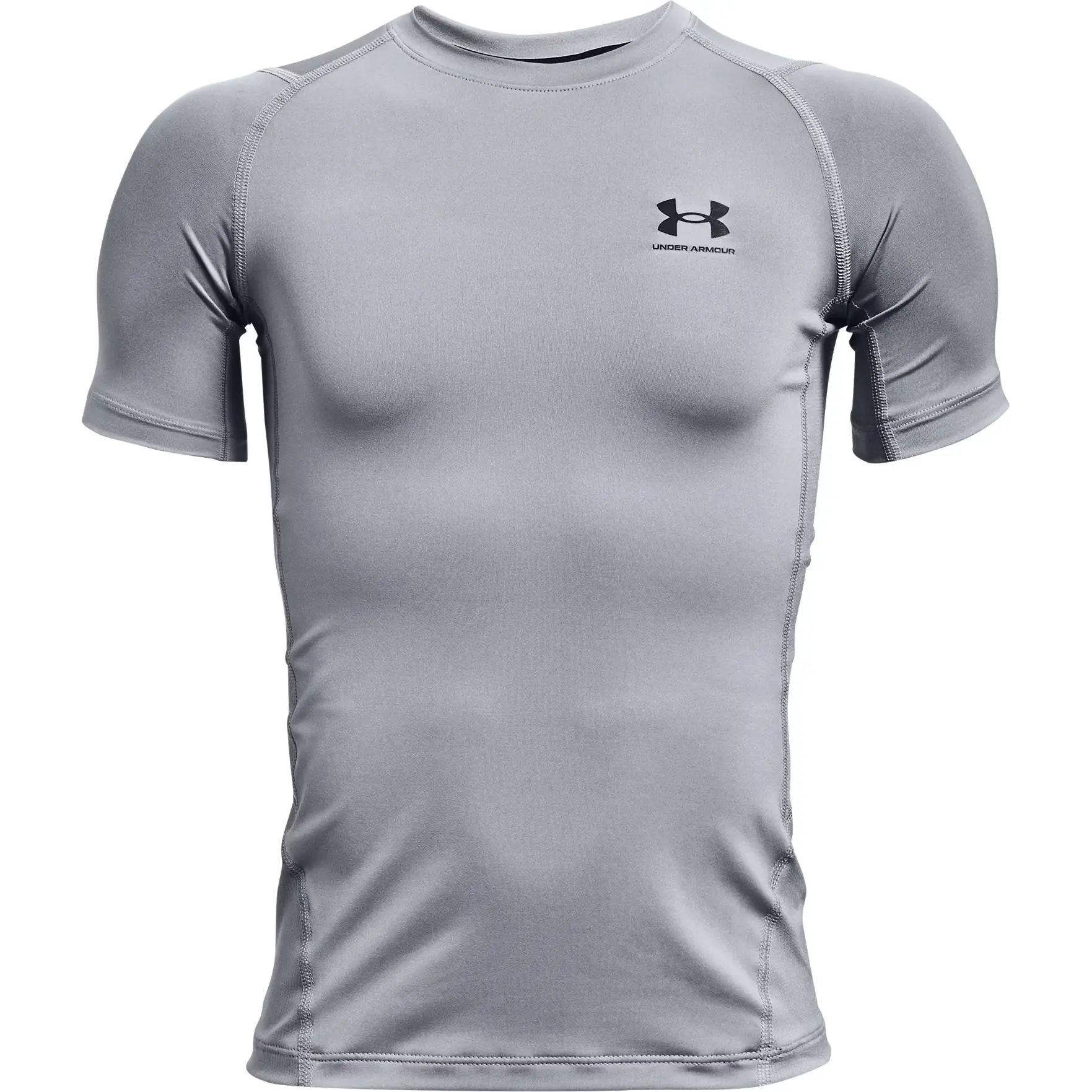 T-Shirt HeatGear Armour - Gris - male - Size: 8/10 ans