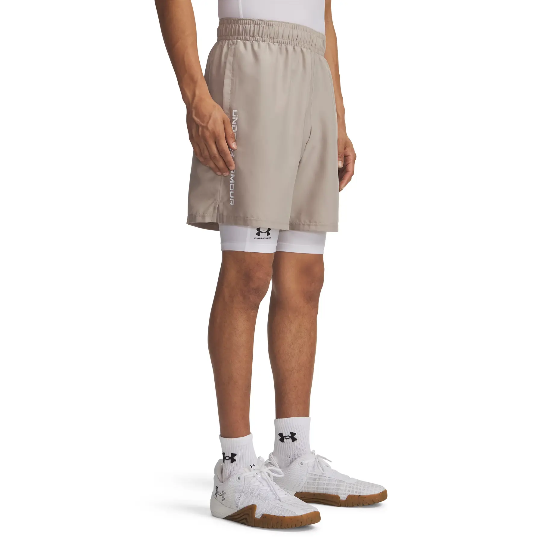 Under Armour Men's Beige Short Tech™