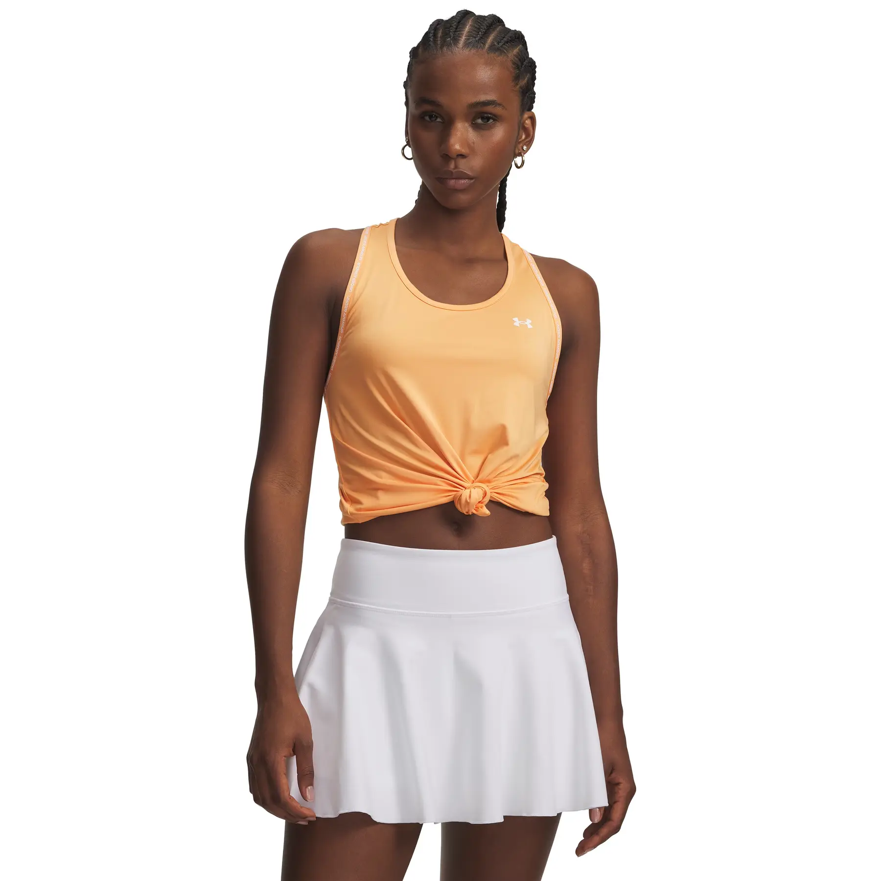 Under Armour Women's Orange Tank Top Tech™ Knockout