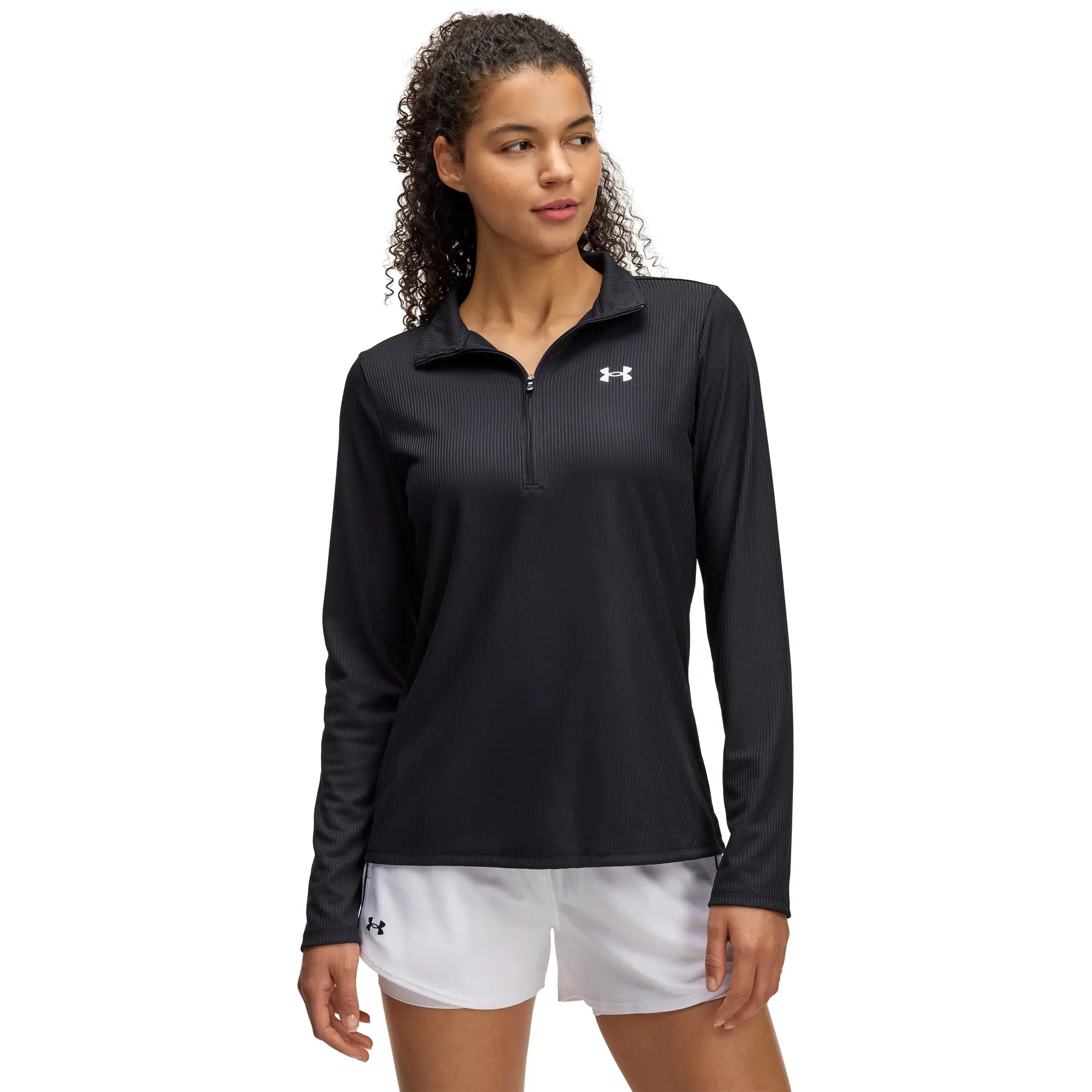 Sweatshirt 1/2 Zip Women Under Armour Tech™ Rib