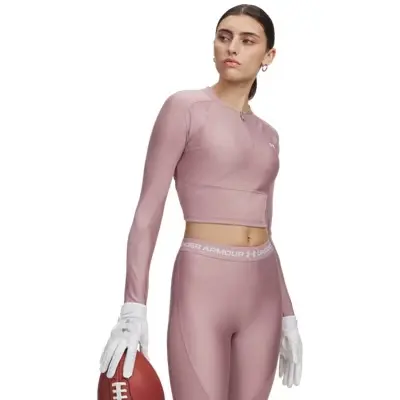 Sweatshirt Damen Under Armour HeatGear® Rib