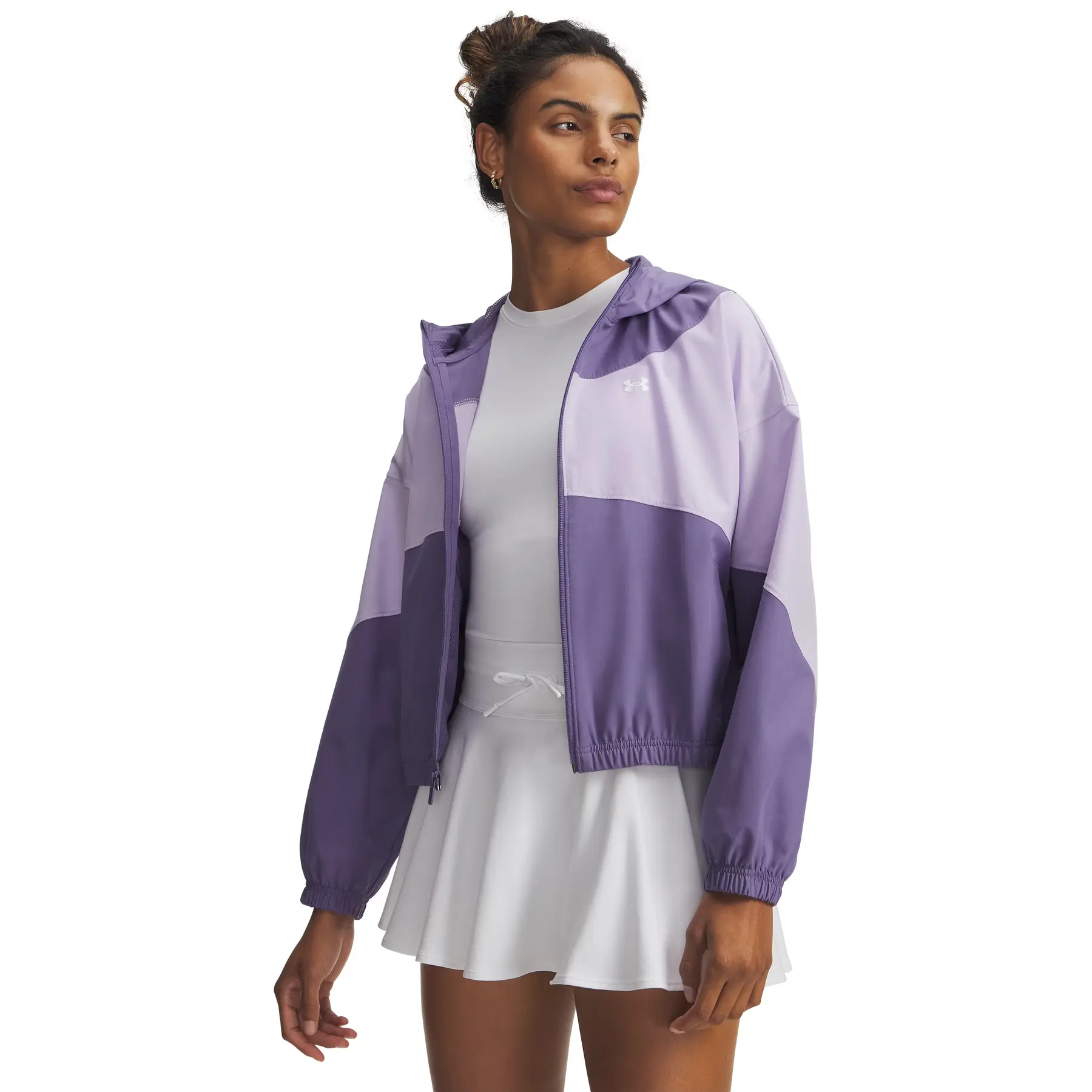 Under Armour Women's Violet Waterproof Jacket Rival