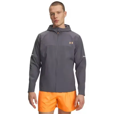 Under Armour Men's Gris Windbreaker Tech Utility
