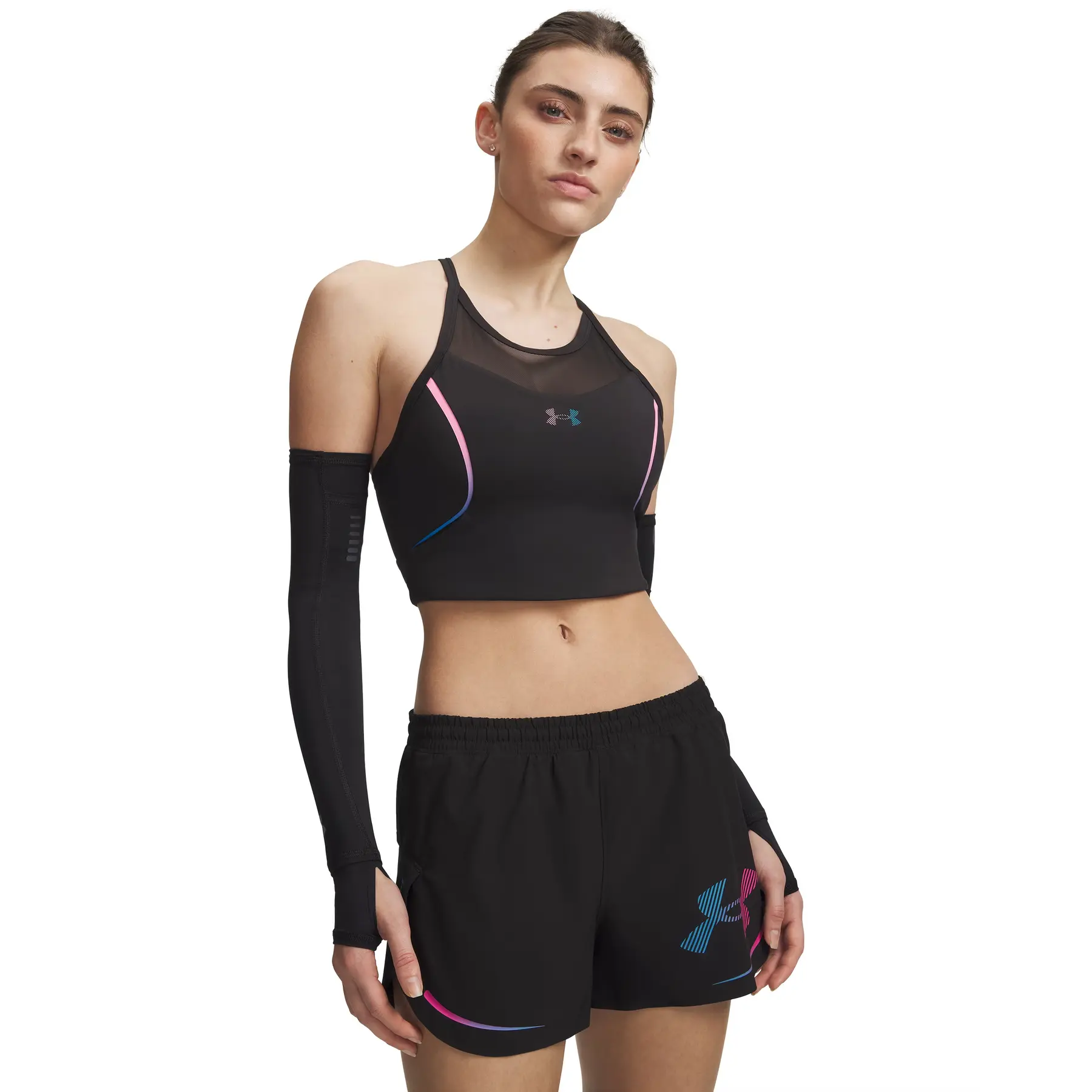 Damen-Top Velociti Elite - Noir - female - Size: L