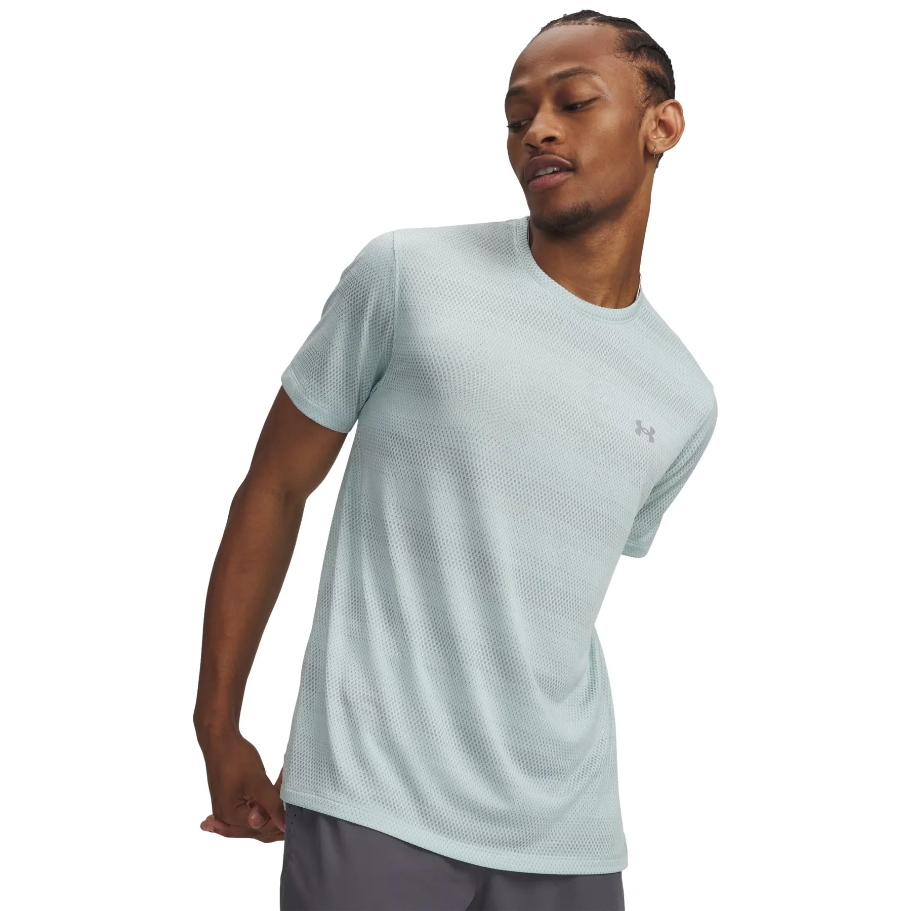 Under Armour Men's Blanc T-Shirt Velociti
