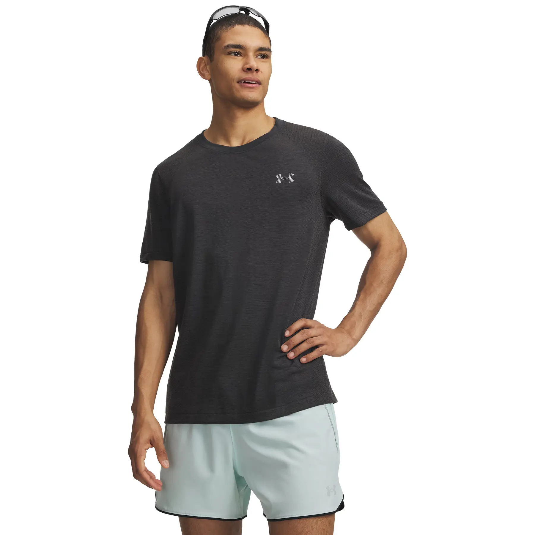 T-Shirt Wool Run - Noir - male - Size: S