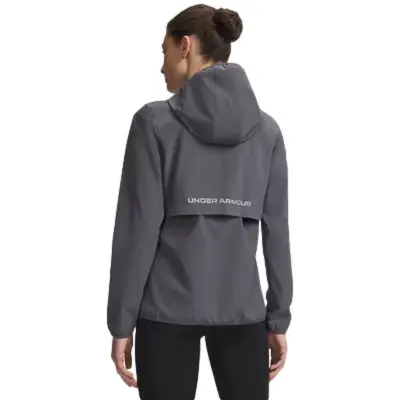 Under Armour Women's Gris Waterproof Jacket Velociti Pro Storm